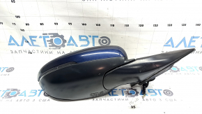 Honda Accord 18-22 right side mirror assembly, 12-pin BSM, heated, turn signal, blue, worn