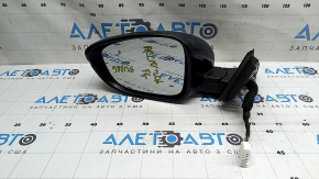 Left side mirror assembly for Honda Accord 18-22, 8 pins, BSM, heated, turn signal, graphite