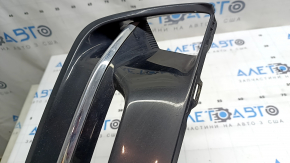 Left bumper grille for Honda Accord 18-20 hybrid, under fog lights, gloss black, chrome, sand