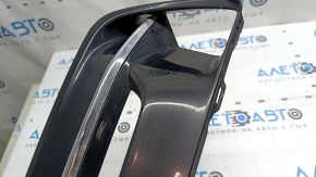 Left bumper grille for Honda Accord 18-20 hybrid, under fog lights, gloss black, chrome, sand
