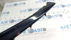 Front bumper trim under the left headlight for Honda Accord 18-20, gloss black, sand, scratches