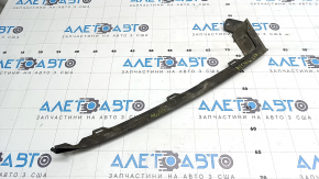 Front bumper molding, lower right, Honda Accord 18-20, under the headlight, gloss black, scratches, crack in the mount