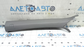 Honda Accord 18-22 front pillar trim, dark gray, scratches