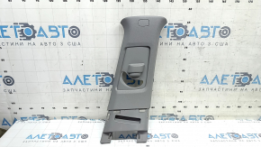 Honda Accord 18-22 center pillar trim, upper belt, right, dark gray, scratches