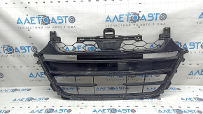 Honda Accord 18-20 radiator grille, gloss black, sand, scratches, non-factory holes