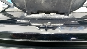 Honda Accord 18-20 radiator grille, gloss black, sand, scratches, non-factory holes