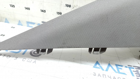 Left rear window trim for Honda Accord 18-22, dark gray, scratches, needs cleaning
