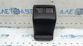Rear center console trim for Honda Accord 18-22, black, with deflectors trim, worn