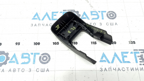 Seat runner plug, 2nd row, outer left, Mazda CX-90 24-26, black, for 7 seats