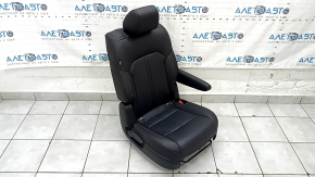 Mazda CX-90 24-26 Series 2nd row right seat with AIRBAG, black leather, perforated for 7 seats