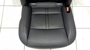 Mazda CX-90 24-26 Series 2nd row right seat with AIRBAG, black leather, perforated for 7 seats
