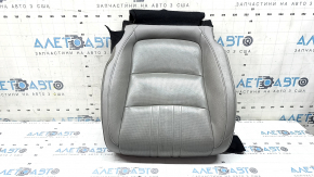 Driver's seat upholstery, lower part, Honda Accord 18-22, gray leather, heated, ventilated