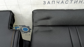 Rear seat cushion, 3rd row, Mazda CX-90 24-26, black leather, 60/40, dented