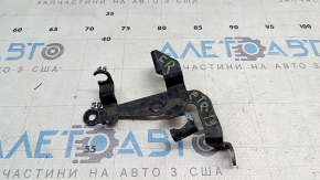 The front right brake hose bracket for the Audi E-Tron 19-23 is bent.