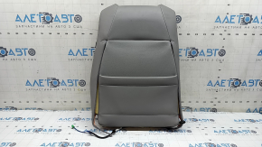 Driver's seat cushion cover for Honda Accord 18-22, gray leather, heated, ventilated, perforated, scratches