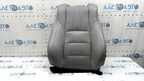 Honda Accord 18-22 passenger seat back upholstery, gray leather, heated, ventilated, perforated, scratches