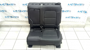 Left rear seat for Ford Escape MK4 2022 without airbag, with armrest, with belt, beige and black cloth, for cleaning, without headrest
