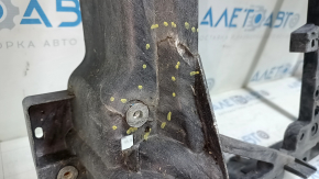 TV radiator panel Mazda 6 13-17 cracks, broken fasteners