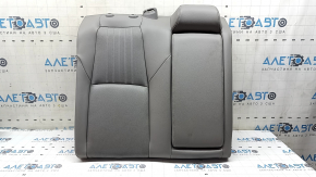 Rear row of seats, 2nd row, upper part, right, Honda Accord 19-22, gray leather, heated, with armrest, perforated