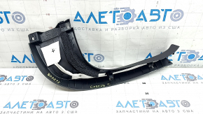Left tailgate trim for Mazda CX-90 24-26, black, crack in fastening, abrasion