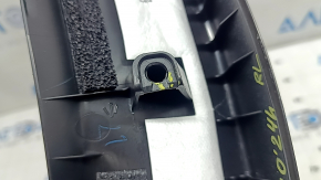 Left tailgate trim for Mazda CX-90 24-26, black, crack in fastening, abrasion