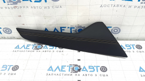Mazda CX-90 24-26 right side center console trim, black leather