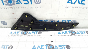 Mazda CX-90 24-26 right side center console trim, black leather