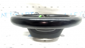 Naked steering wheel Honda Accord 18-22 black leather, with rear trim and wiring, scratches, worn