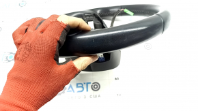 Naked steering wheel Honda Accord 18-22 black leather, with rear trim and wiring, scratches, worn