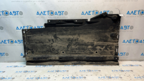 Left underbody protection for Audi A4 B8 08-16, large, tear