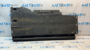Left underbody protection for Audi A4 B8 08-16, large, tear