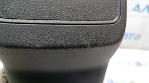 Rear center console trim for VW Passat b8 16-19 USA, black, scratches
