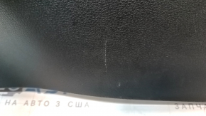 Left center console trim for VW Passat B8 16-19 USA, black, scratched