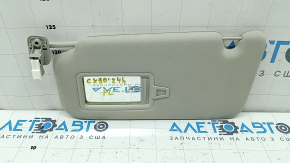 Left visor Mazda CX-90 24-26 gray, without hook, for cleaning