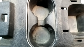 Chevrolet Volt 11-15 center console cup holders, black, dented, dry cleanable