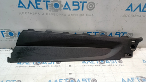 Chevrolet Volt 11-15 right side center console trim, black, scratches