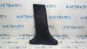 Lower left center pillar trim for Toyota Camry v70 18-24, black, scratches