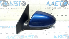 Left side mirror assembly for Hyundai Elantra AD 17-20, 7 pins, BSM, blue, sand