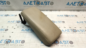 Chevrolet Volt 11-15 leather armrest, beige, dry-cleanable