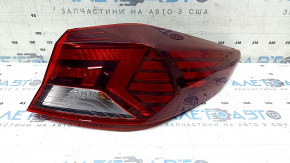 Hyundai Elantra AD 19-20 halogen outer right fender light with trim, scratches