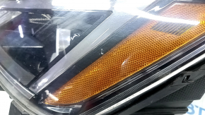 Left front headlight Hyundai Elantra AD 19-20 halogen with brackets and cover, sand