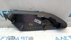 Nissan Rogue 14-20 center console trim, right side, black, minor scratches