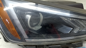 Right front headlight Hyundai Elantra AD 19-20 halogen with brackets and cover, sand