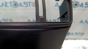 Nissan Rogue 14-20 rear center console trim, black, scratches