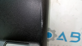 Chevrolet Bolt EUV 22-23 rear center console trim, black, scratched