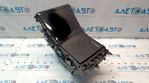 Tesla Model 3 18-20 center console pocket assembly, glossy black, scratches