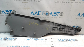 Left side center console trim for Toyota Camry v70 18-24, gray, scratches