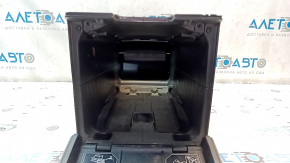 Rear row center console storage box for Toyota Highlander 2008-2013, gray