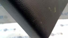 Rear center console trim for a Kia Optima 2014-2015, black, scratches, marker marks