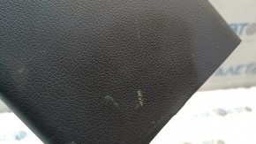 Rear center console trim for a Kia Optima 2014-2015, black, scratches, marker marks